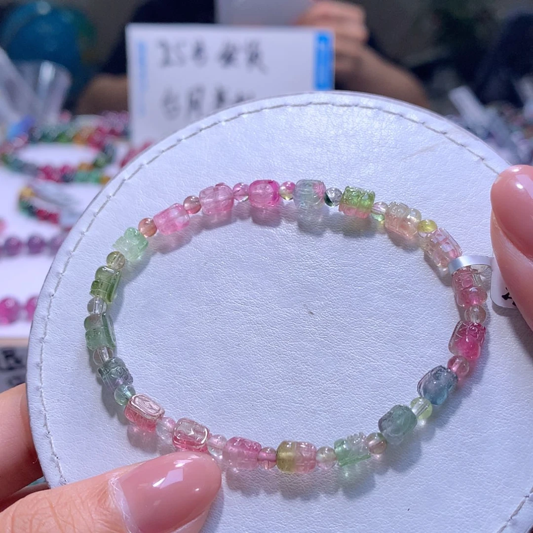 【闪购商品】未镶嵌手串碧玺5.2m