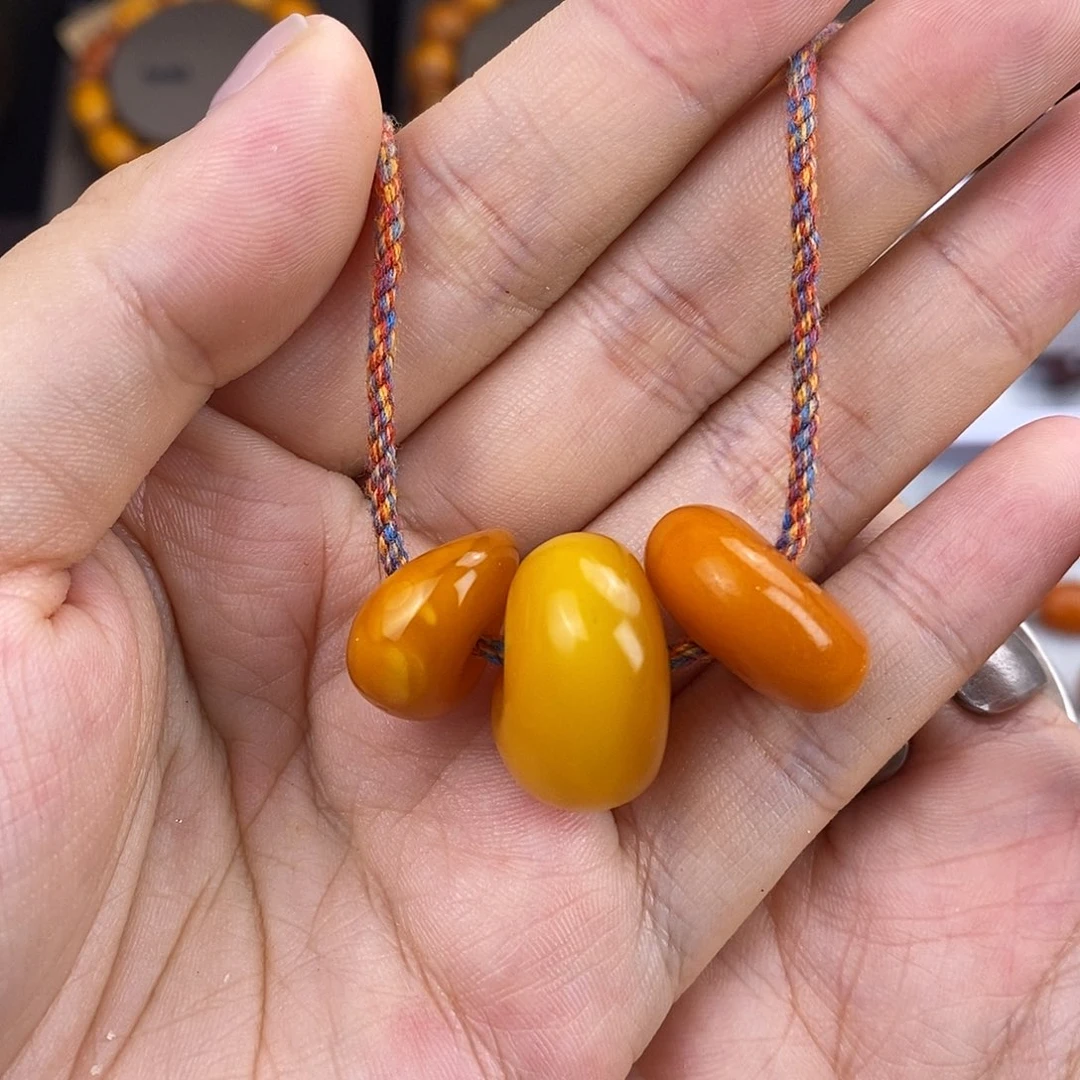 裸石琥珀未镶嵌蜜蜡