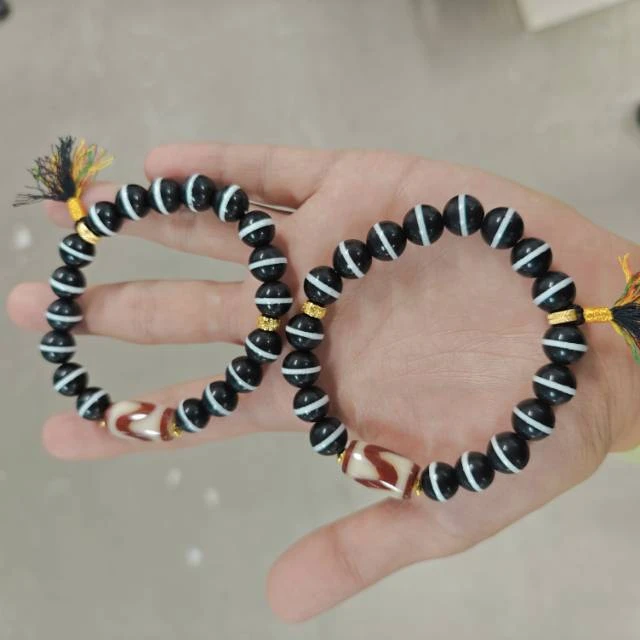 【曹掌柜精选】29 H02005-玛瑙DIY手串（牙牙）-多样性发其一-11*18mm