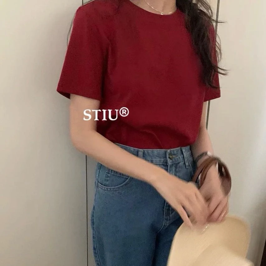 高品*墨西哥订单设计师款美式正肩T/高弹柔软垂顺/谁穿谁好看系列