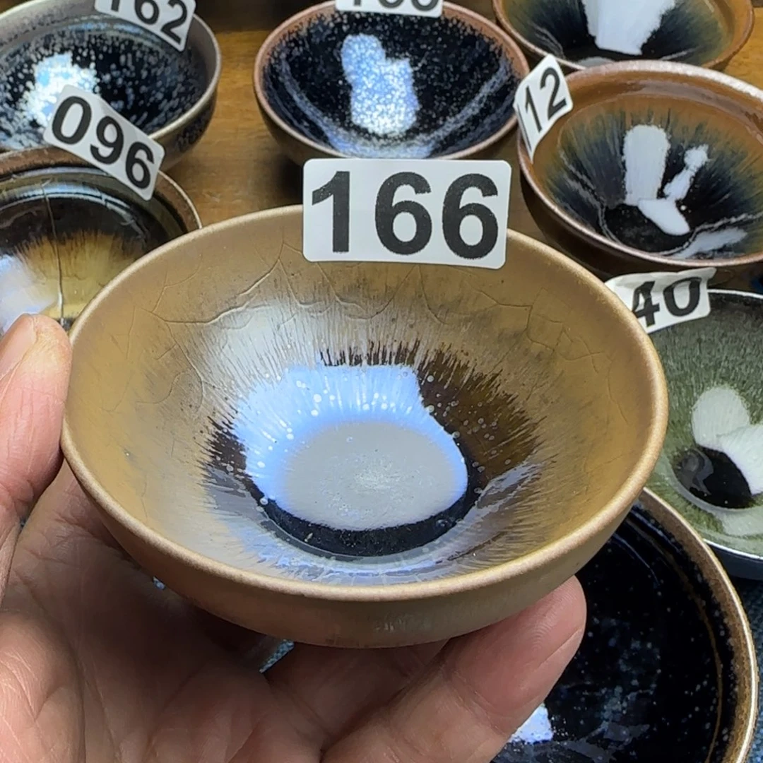 茶盏建阳建盏主人杯龙窑柴烧