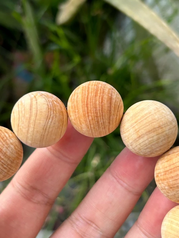 精选太行柏木手串原滋原味原生态不抛光不打蜡男士佩戴佳品