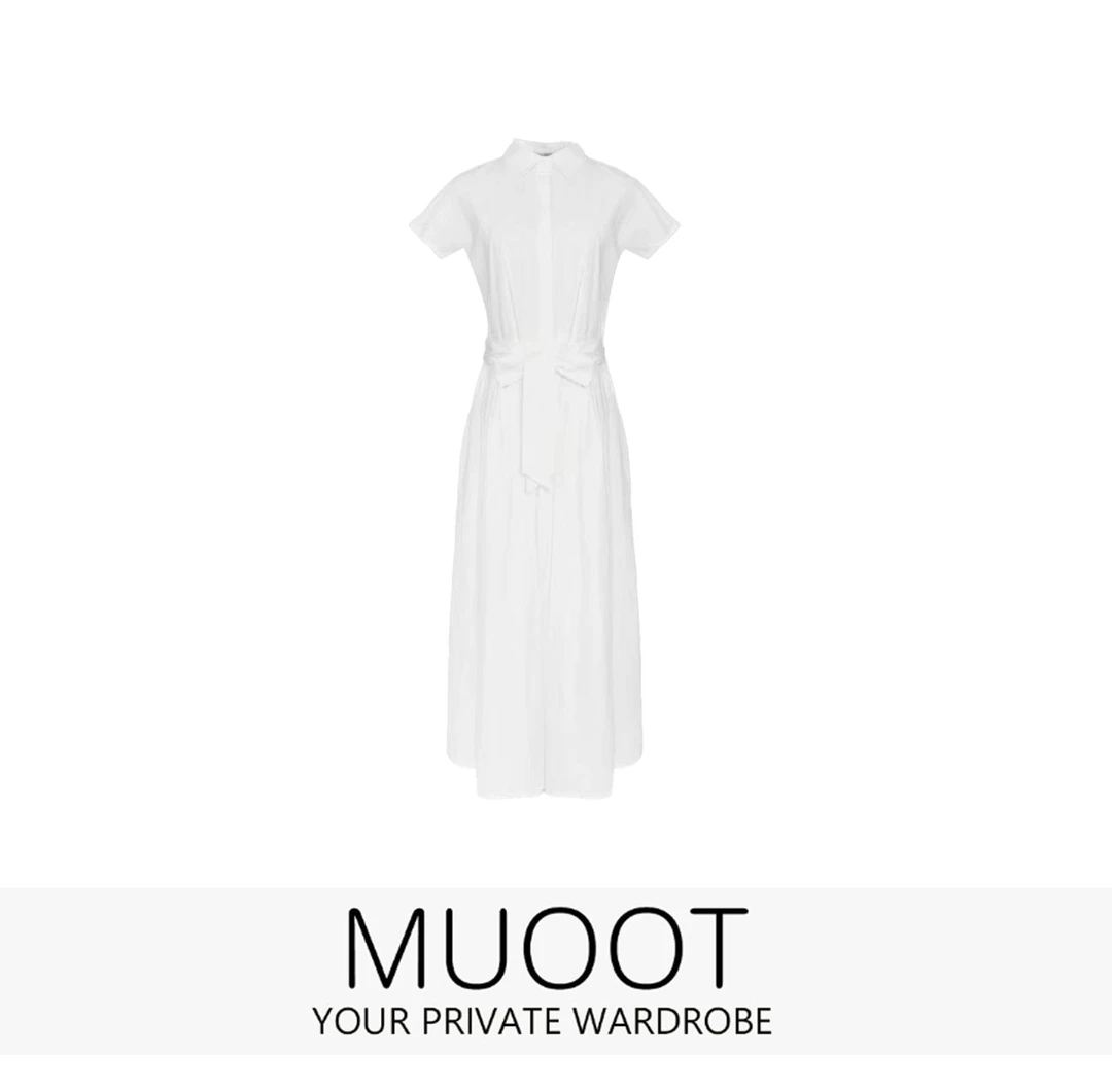 【MUOOT】 夏季显瘦气质时尚小众连衣裙116E0715
