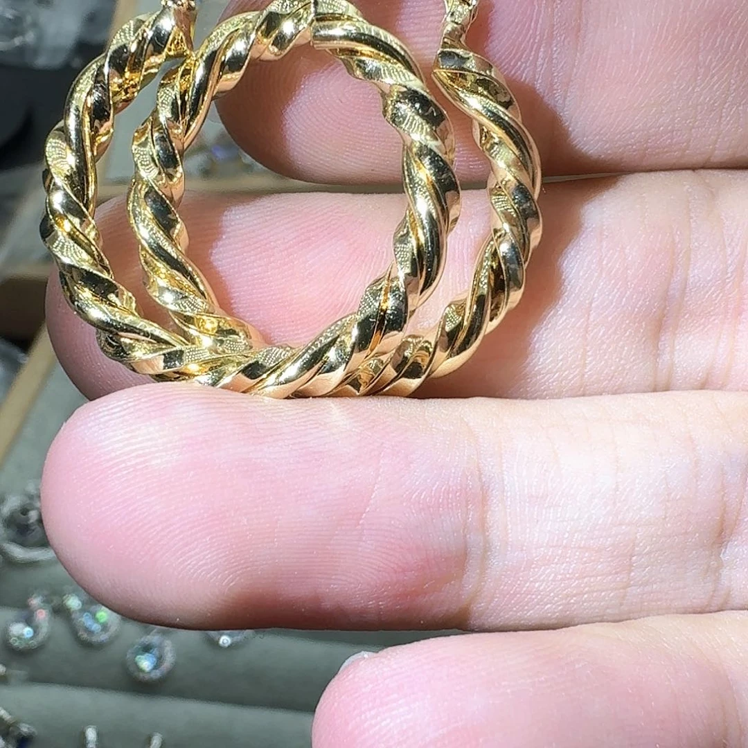 托帕石戒指银S925镶嵌