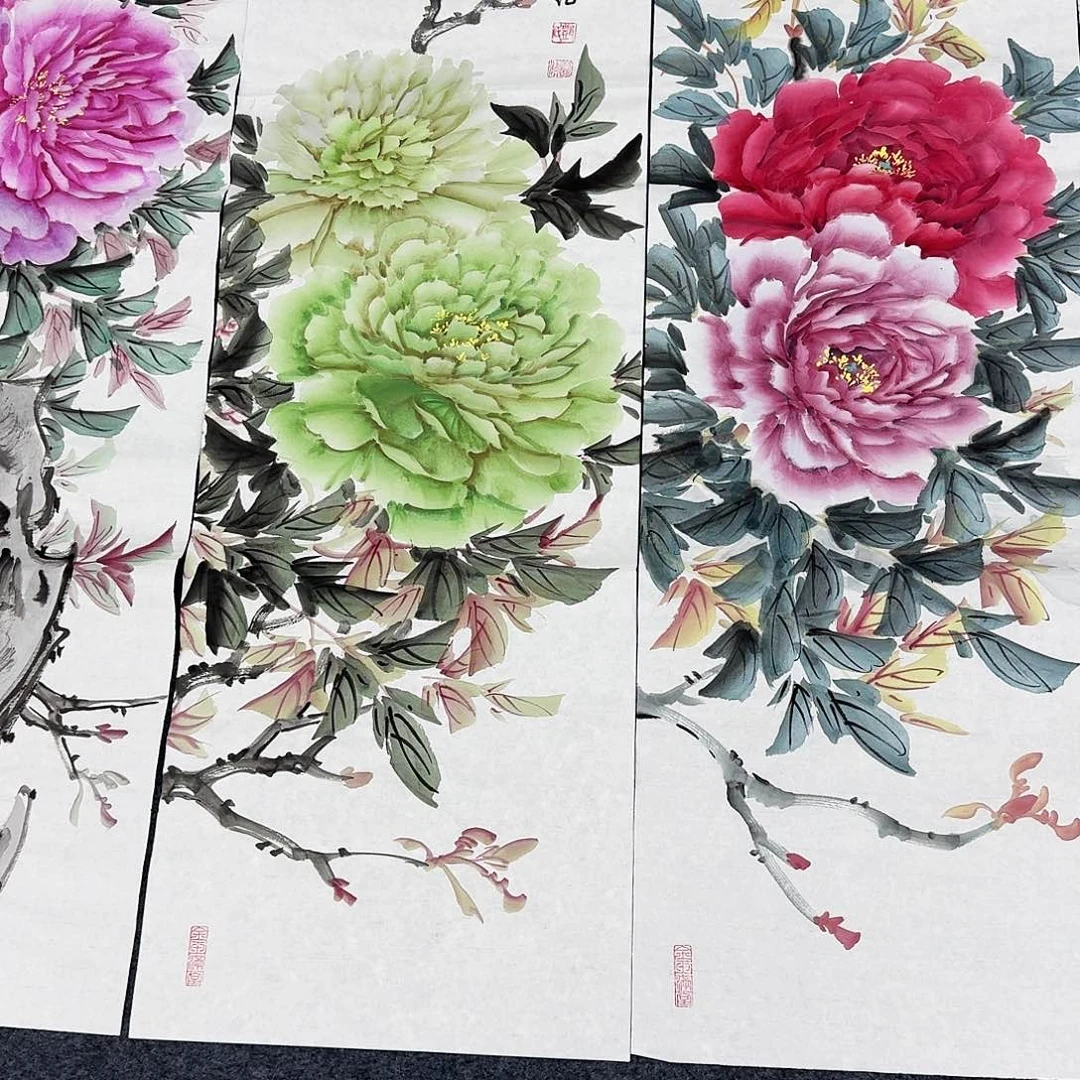 国画纯手绘作品欣赏