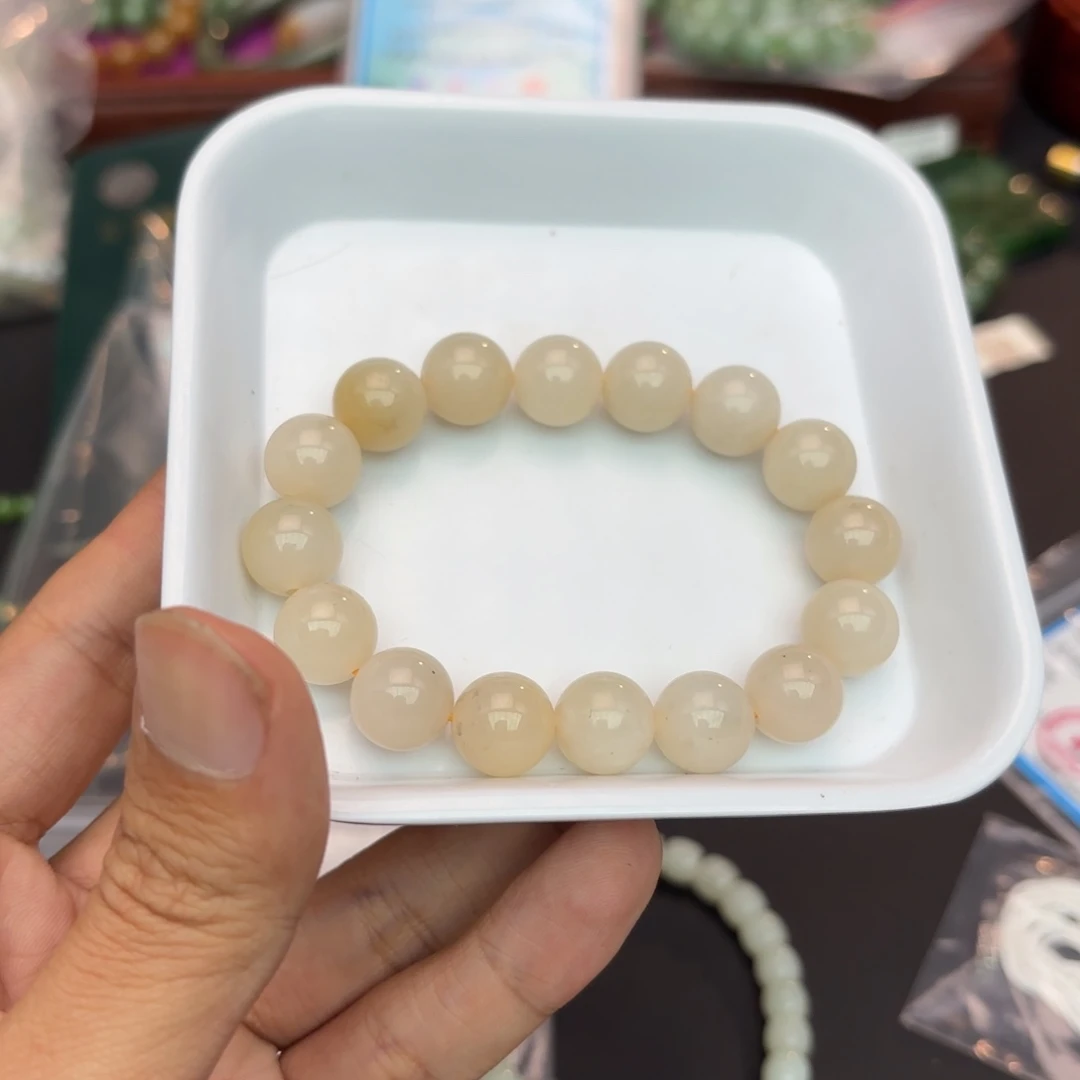 和田玉手串未镶嵌