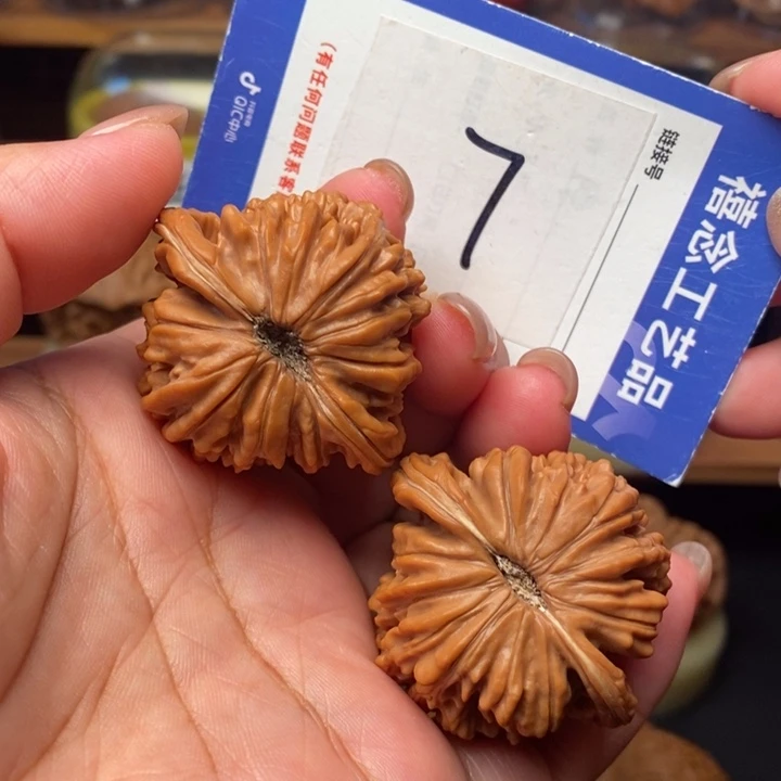 吊坠文玩核桃42全品四座楼