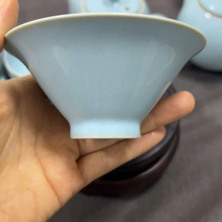 瓷片原产地原矿釉汝瓷