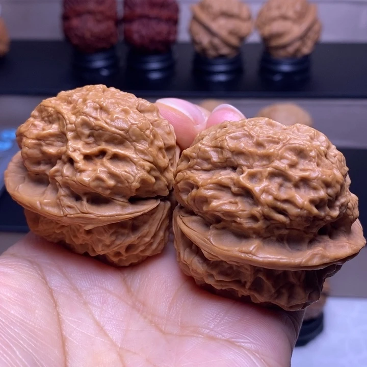 把件文玩核桃元圣狮王73