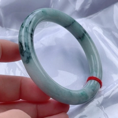翡翠手镯未镶嵌圆61.3