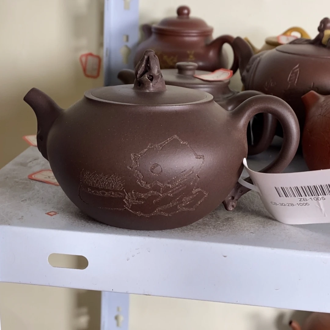 紫砂茶壶原矿手工234