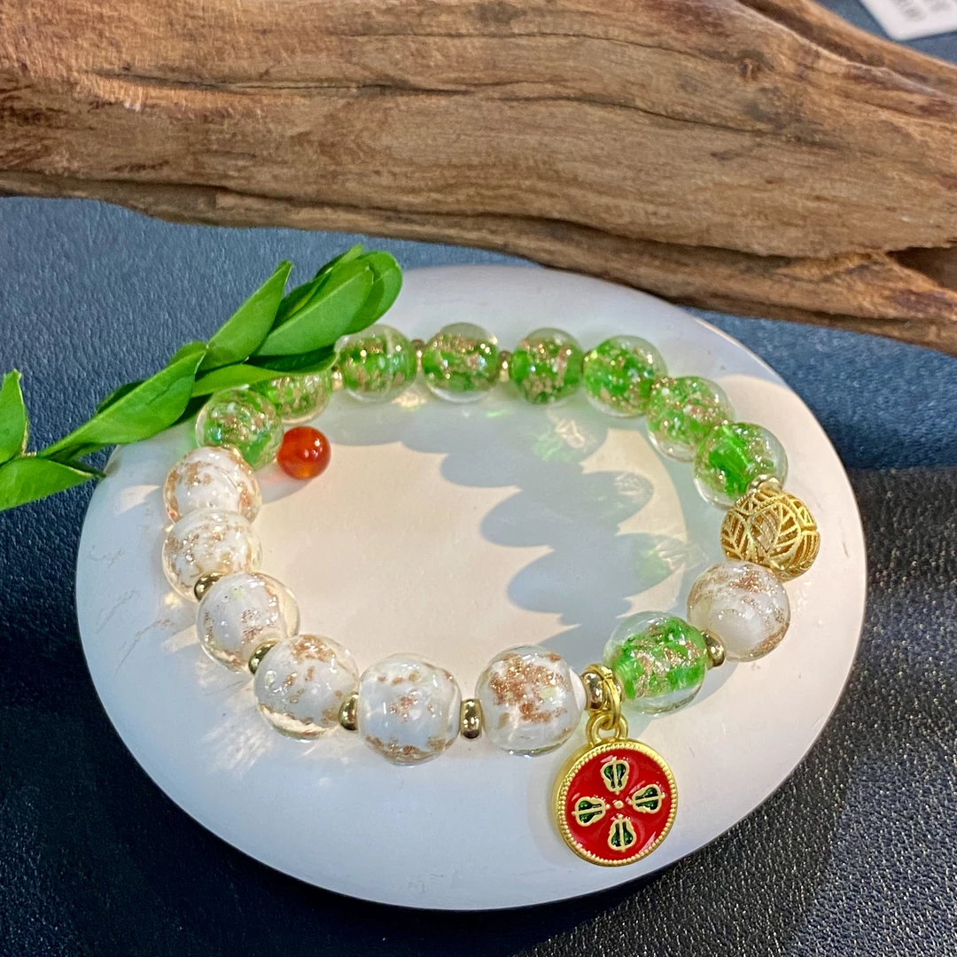 【陌玉珠宝】老板娘宠粉福利  DIY双色设计款手串/一件