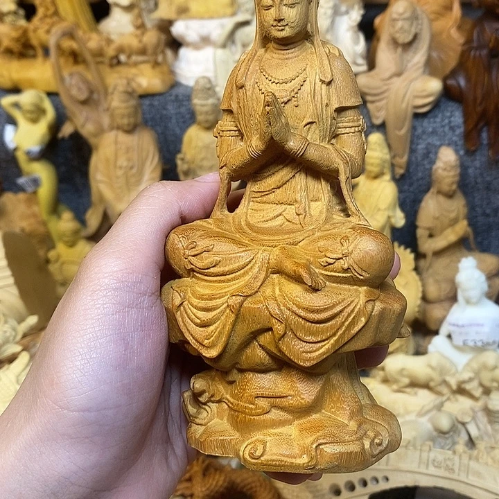 破布木（黄金檀）黄金檀瑕疵观音