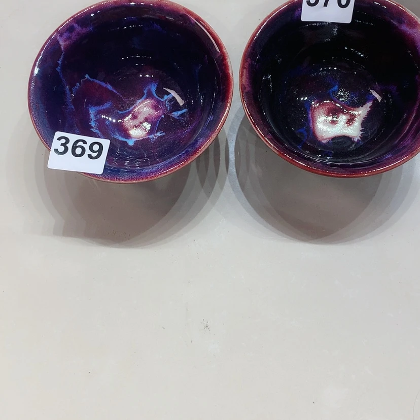 【闪购商品】用****2钧瓷主人杯摆件工艺品