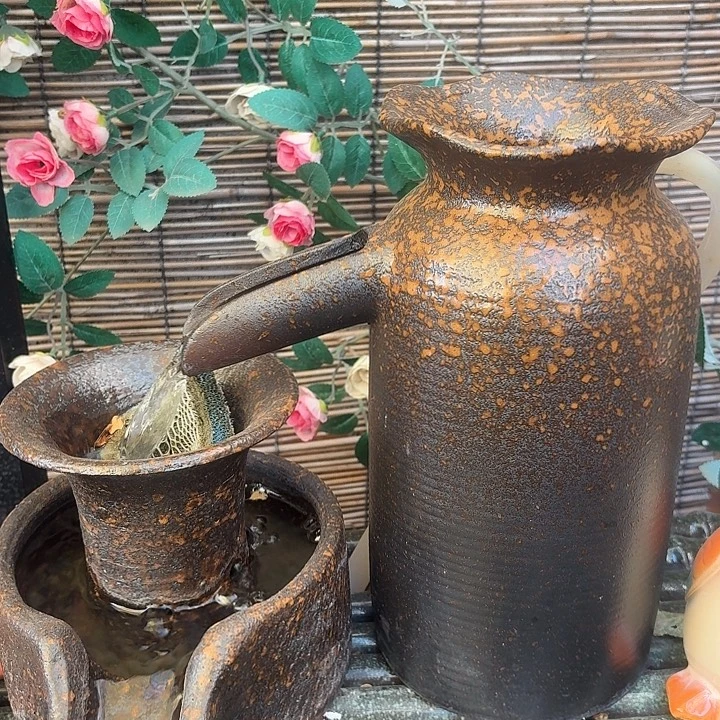 粗陶口径13/17，13/15/15进水口1.6厘米