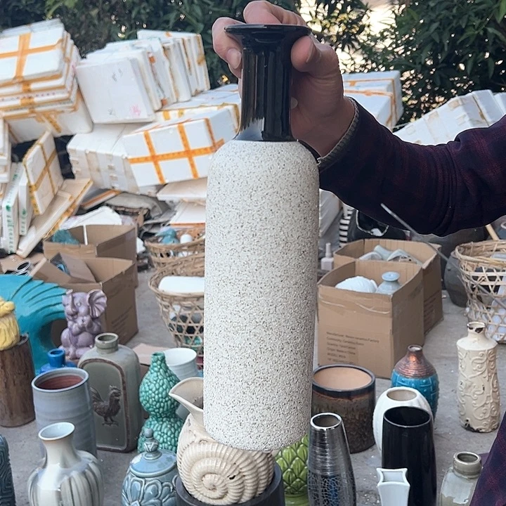 瓶高度34厘米口径3厘米微瑕捡漏