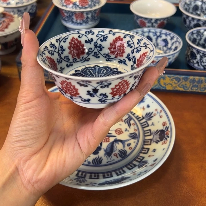 瓷片景德镇陶瓷手工手绘
