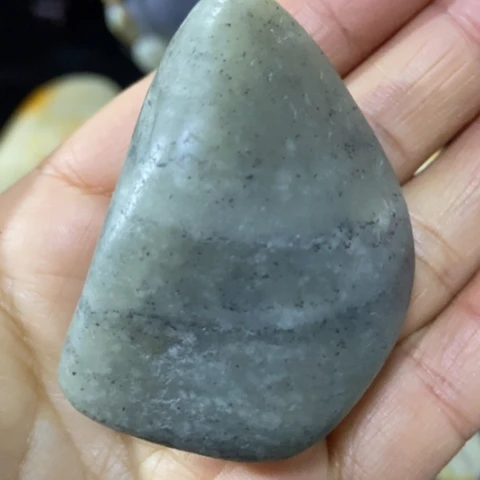 和田玉未镶嵌把件7