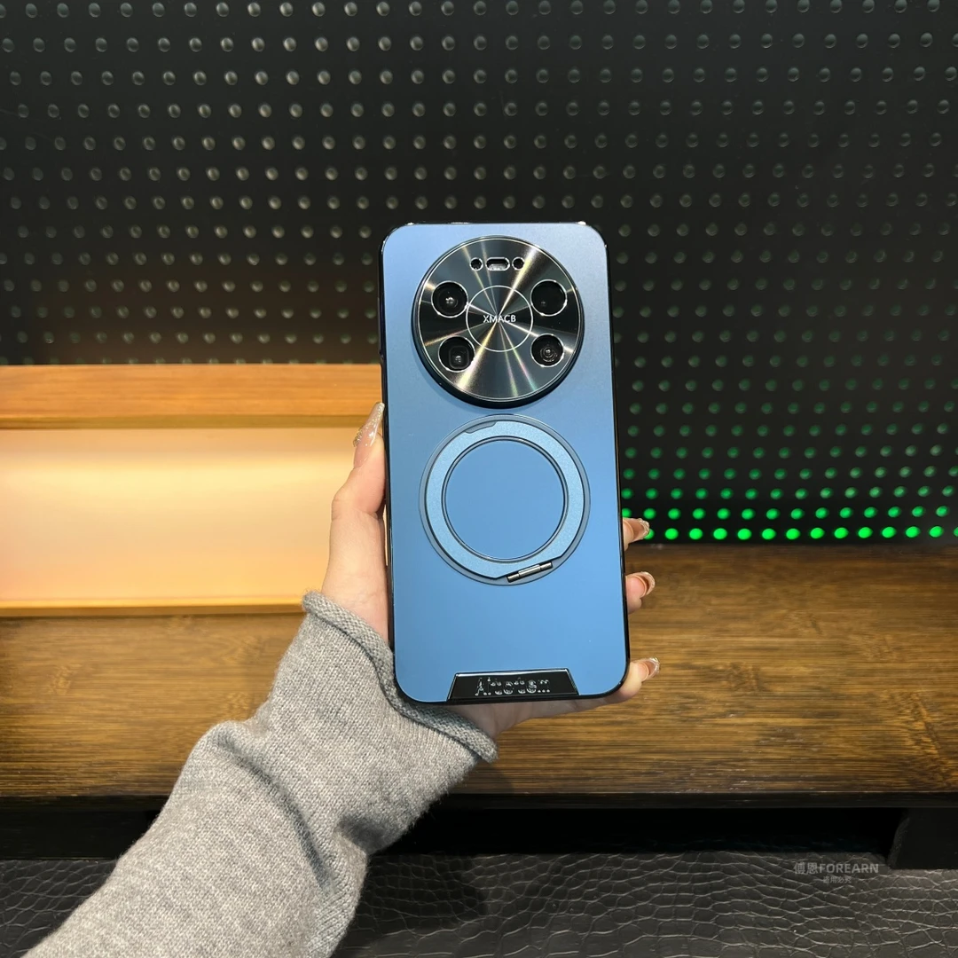 适用于华为mate80promax手机壳mate80保护套mate80pro磁吸支架款