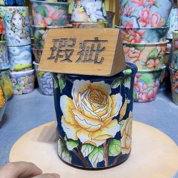 景德镇艺术手绘作品