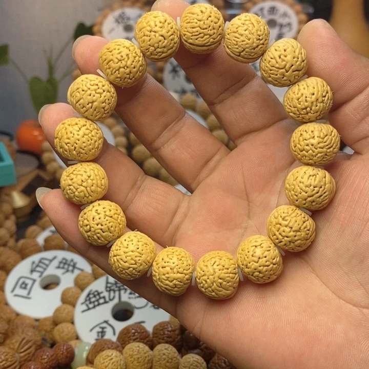 【闪购商品】?****达桃核手串南瓜手链