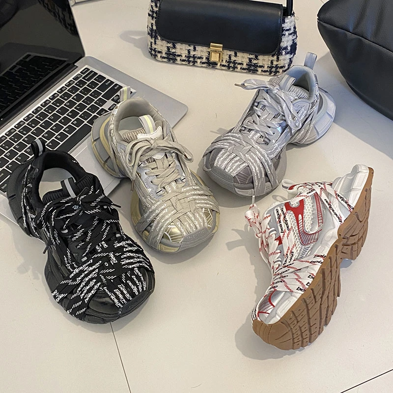 贾不假老爹鞋女2025秋冬新款爆款百搭舒适流行必备透气厚底运动鞋