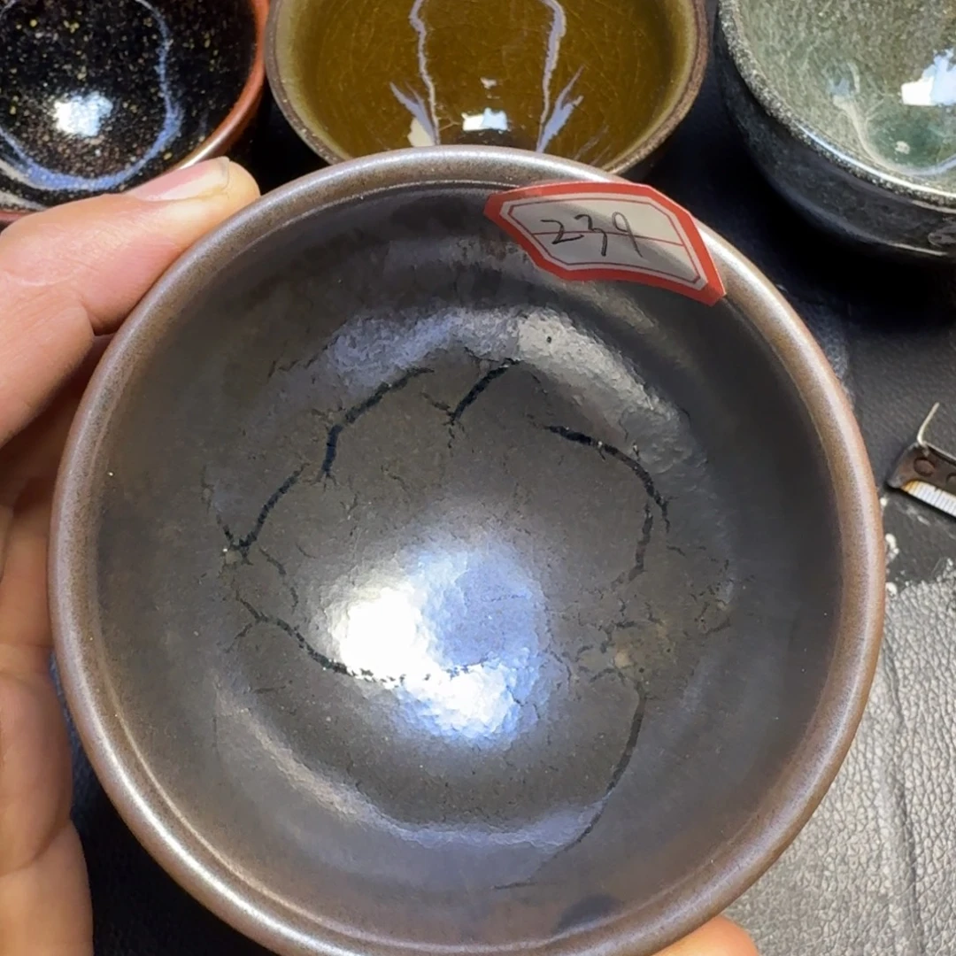 摆件古时茶器建窑建盏239