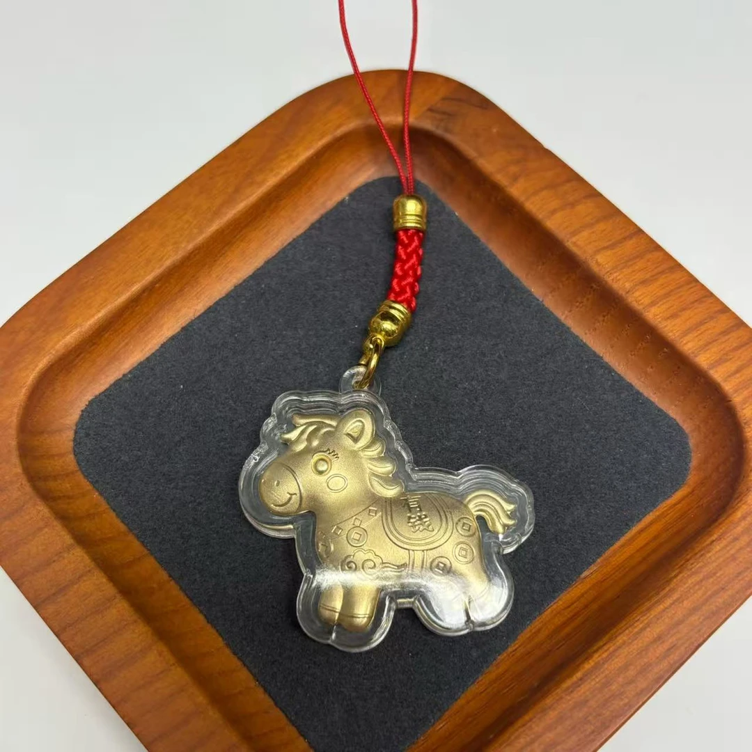 马上有钱小马挂件 手机挂件 钥匙链