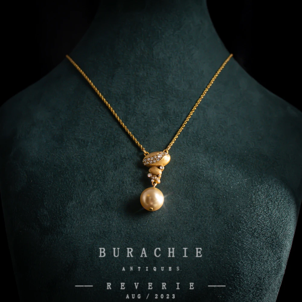 铜合金仿水晶项链 【1772】周年珍藏英｜经典原标克拉款CrownFrett