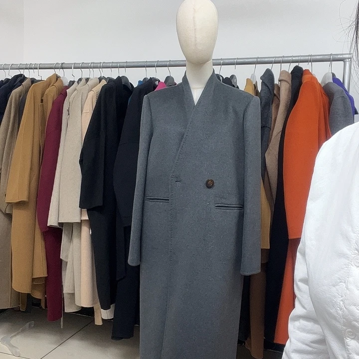 日***落外贸出口大衣外套女