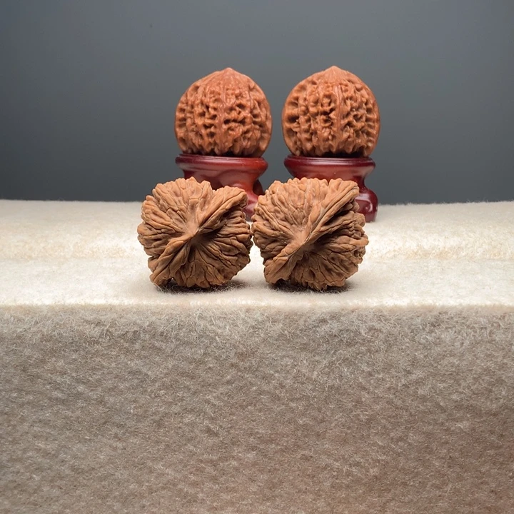 吊坠文玩核桃四座楼40尺