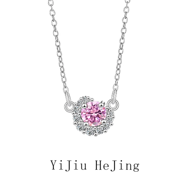 不锈钢锆石项链暮光项链小众首饰女款饰品项链时尚百搭618端午ins