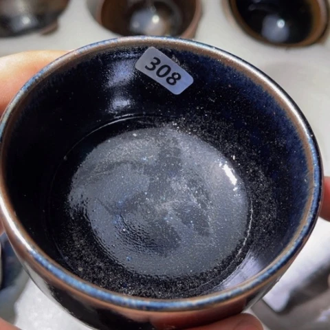 茶盏原矿原釉柴烧建盏