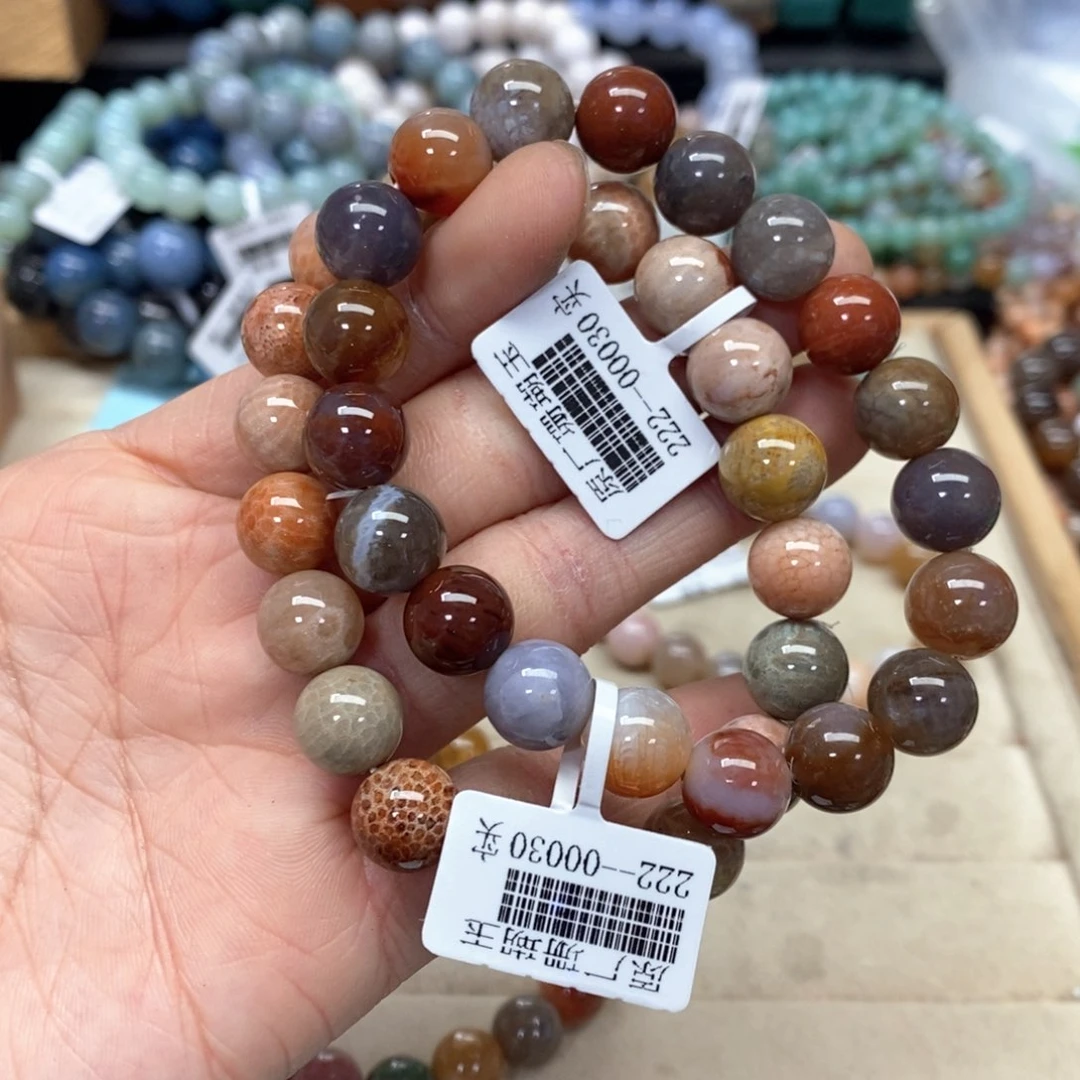 硅化珊瑚（珊瑚玉）手链未镶嵌N****…296