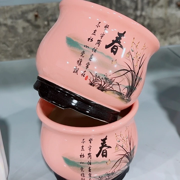 多肉陶瓷花盆满10元包邮