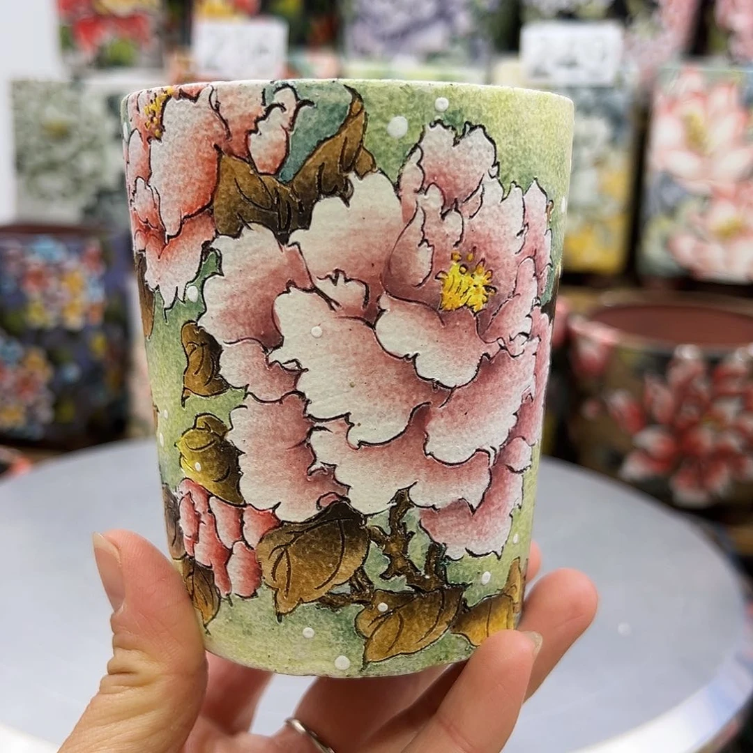 景德镇陶瓷花盆景德镇陶瓷花盆