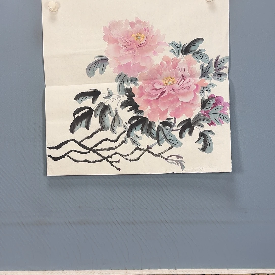 国画054 牡丹仙子好可爱