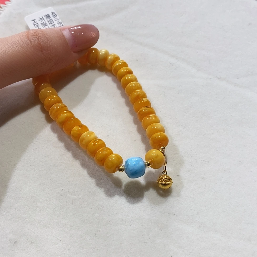 蜜蜡未镶嵌颈饰蜜蜡
