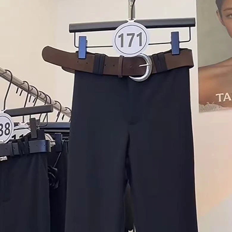 【171】喇叭裤弹力修身显瘦大长腿加长百搭女裤