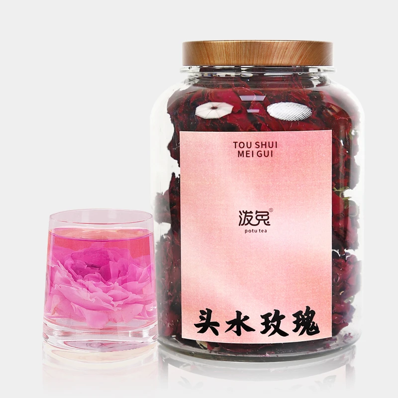 泼兔头水玫瑰冻干云南玫瑰花茶新鲜大朵花整颗泡水养生玫瑰花食用