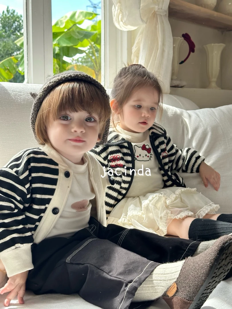 Jacinda夹心糖2025秋J6030男童三件套