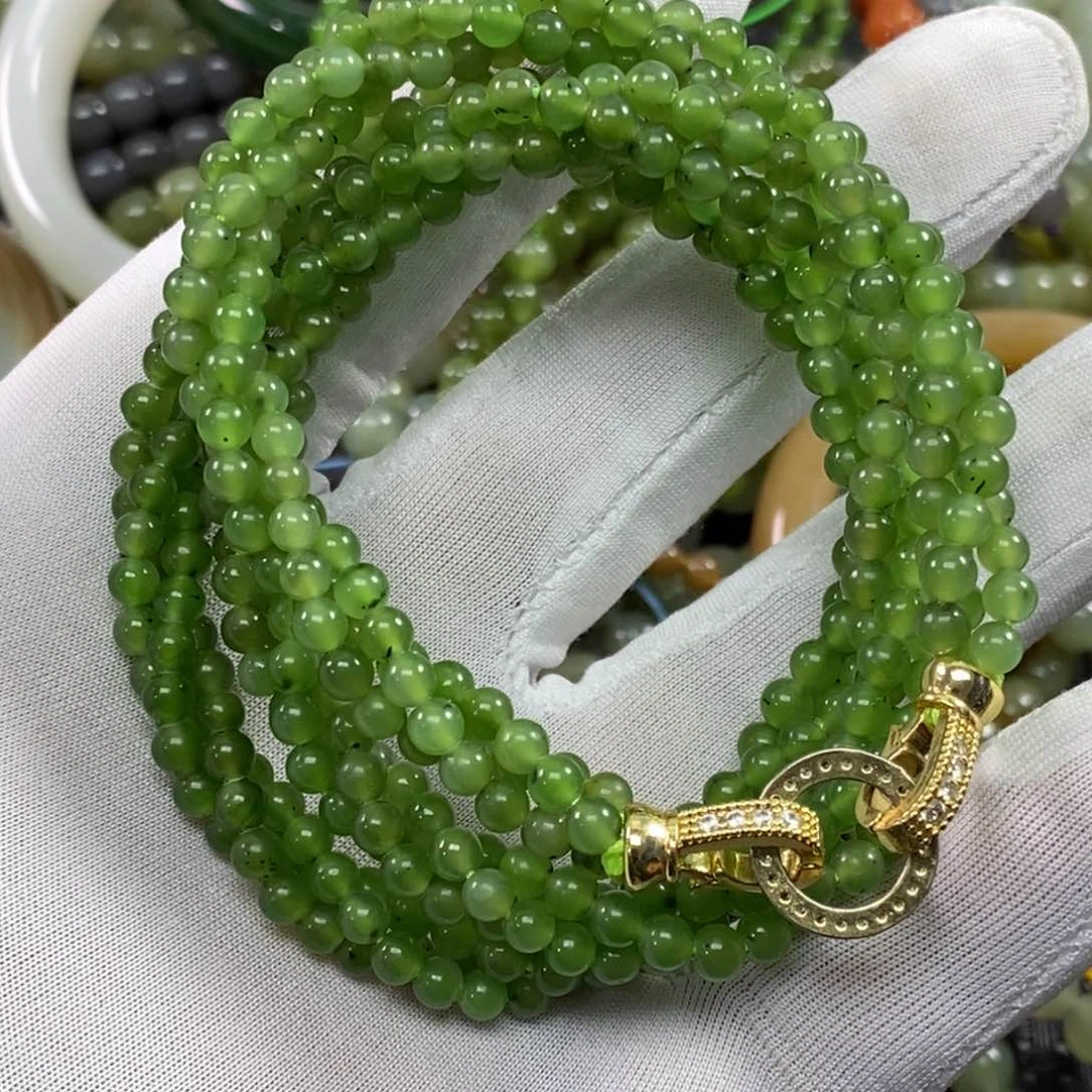 和田玉手链未镶嵌