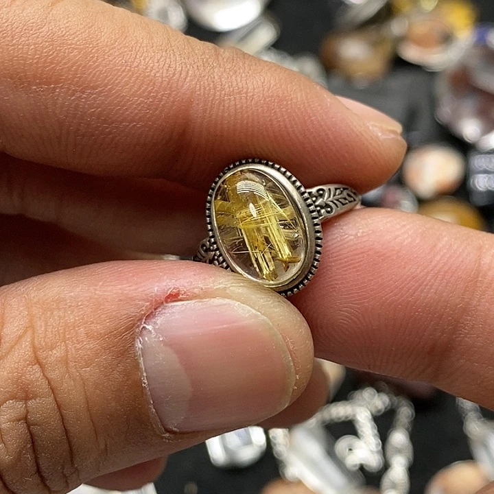 水晶珠宝半成品未镶嵌