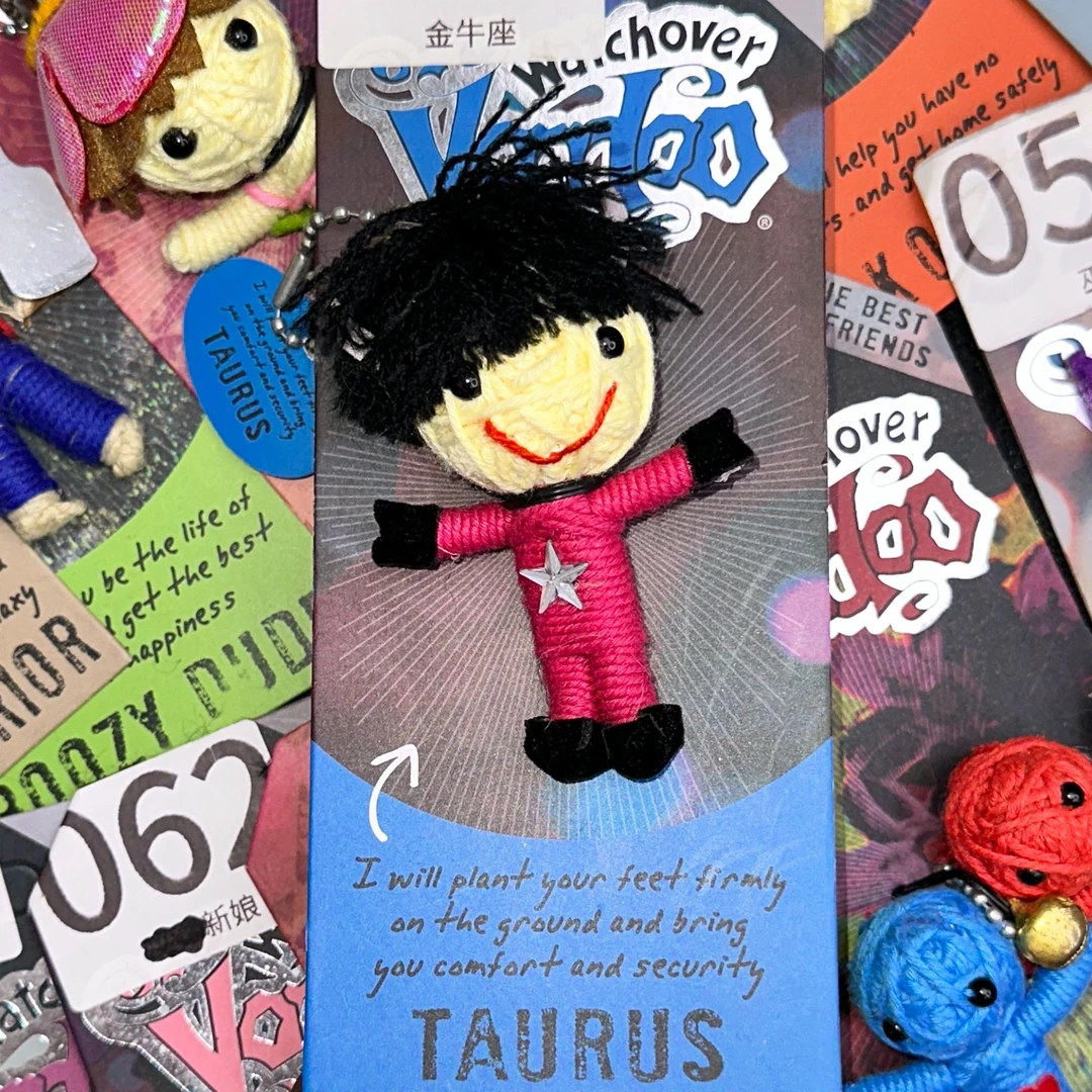002金牛座生日礼物创意潮玩仙女玩偶缠线礼物挂件娃娃小众玩具