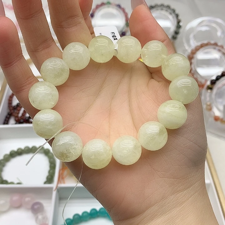 水晶手链未镶嵌柠檬黄