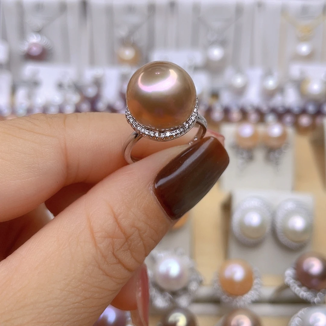 淡水珍珠未镶嵌戒指