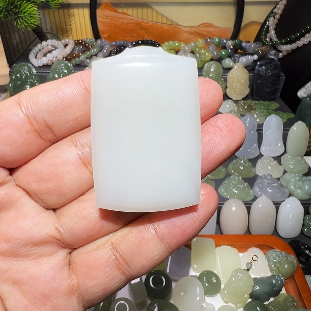 和田玉（白玉）未镶嵌颈饰