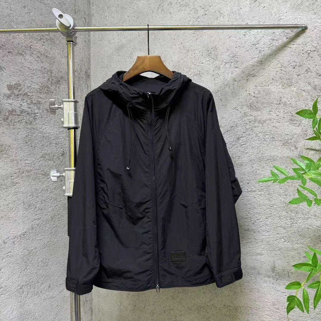 2529-1夏季男款连帽无里衬时尚百搭休闲外套