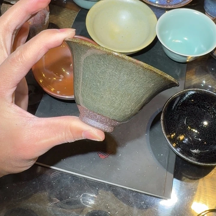 茶盏建窑建盏主人杯