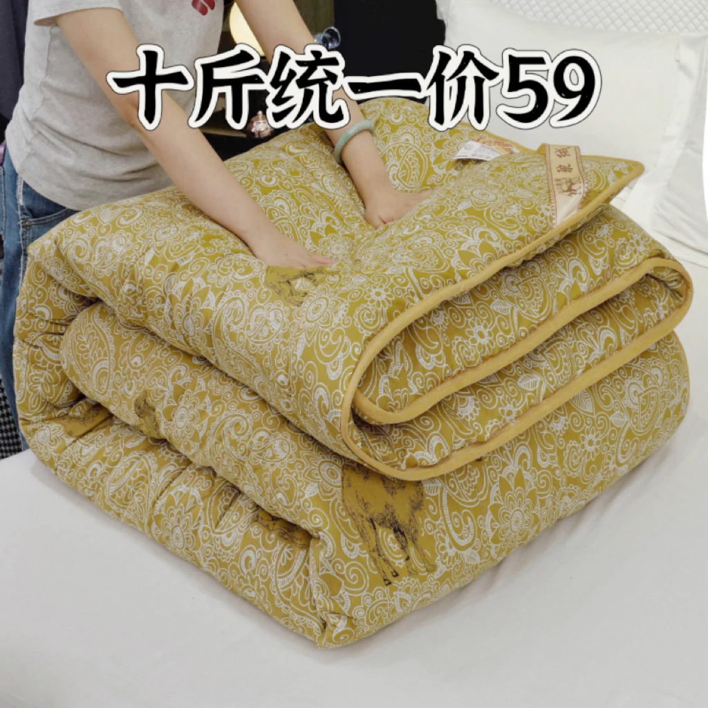 【NEW加厚驼纤绒被】保暖被子秋冬款驼纤维被速热被芯褥子学生宿舍